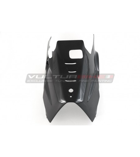 Carbon fiber tank for original exhaust - Ducati Panigale V4 / V4S