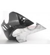 Carbon fiber tank for original exhaust - Ducati Panigale V4 / V4S