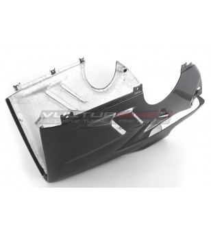 Baignoire en carbone pour slipon / échappement complet - Ducati Panigale V4 / V4S
