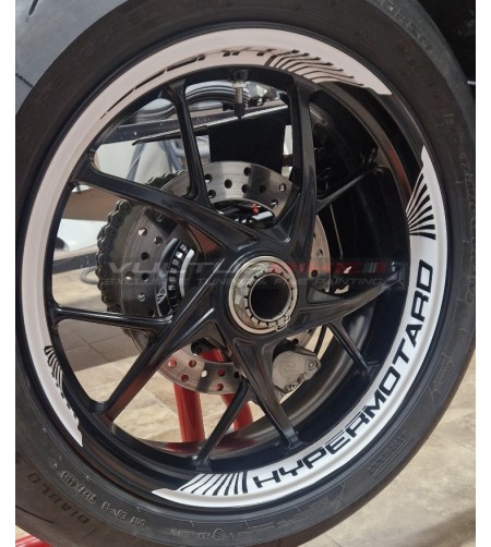 Kit d’autocollants pour roues larges - Ducati Hypermotard 