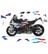Custom Aufkleber Set für Bmw S1000RR weiß