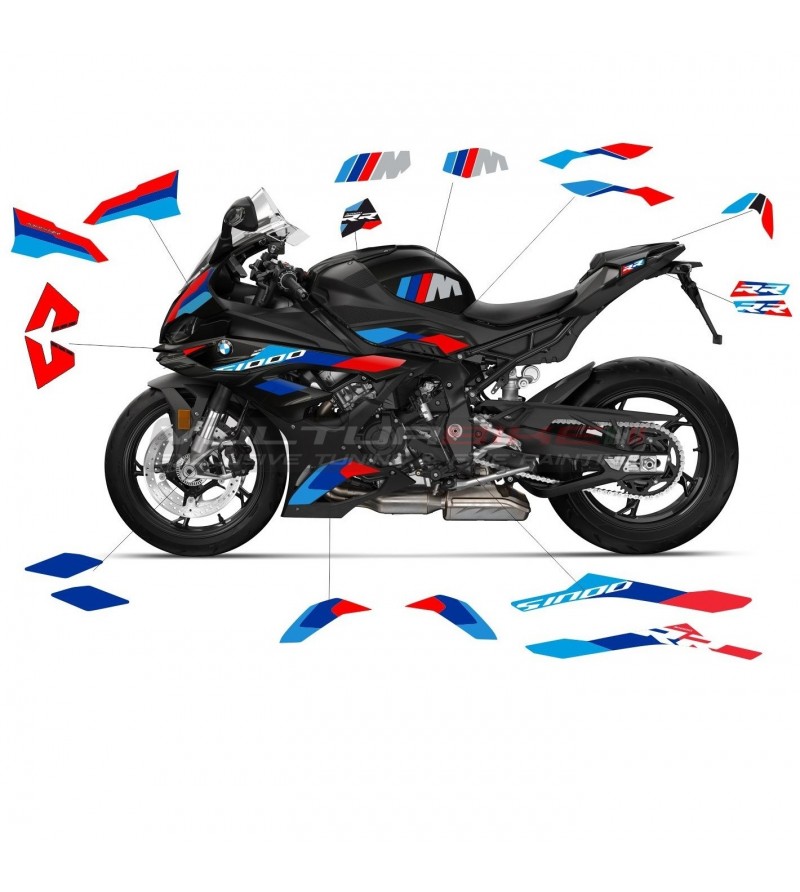 Juego de pegatinas personalizadas para BMW S1000RR versión negra