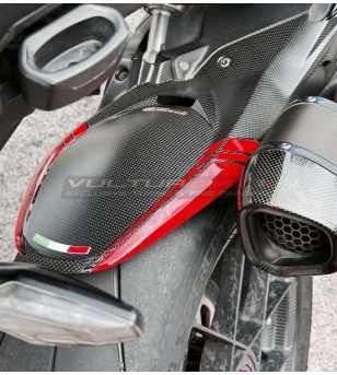 Guardabarros trasero de carbono versión personalizada - Ducati Multistrada V4 Pikes Peak