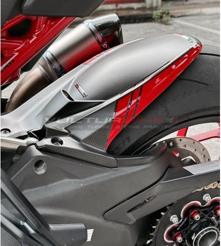 Carbon rear fender custom version - Ducati Multistrada V4 Pikes Peak 