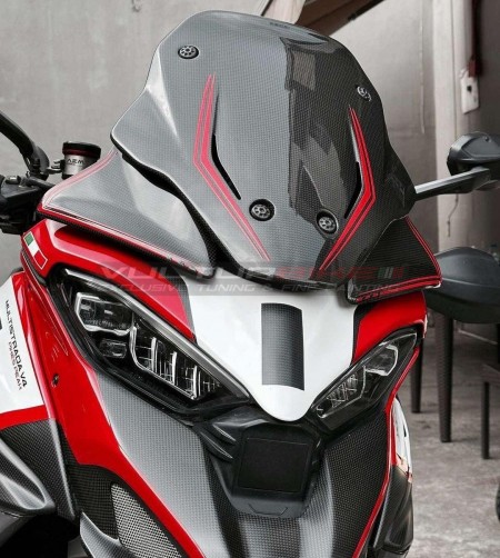 Deflectores laterales de carbono personalizados - Ducati Multistrada V4 / V4S / Rally