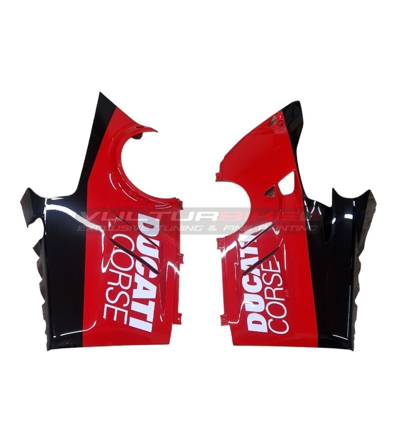 Lower fairings with air vents for Ducati Panigale V4