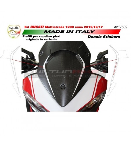 Front fairing's stickers Pikes Peak - Ducati Multistrada 1200 since 2015