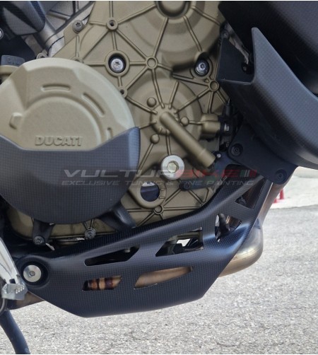 Capuchon de protection en carbone look aventure - Ducati Multistrada V4 