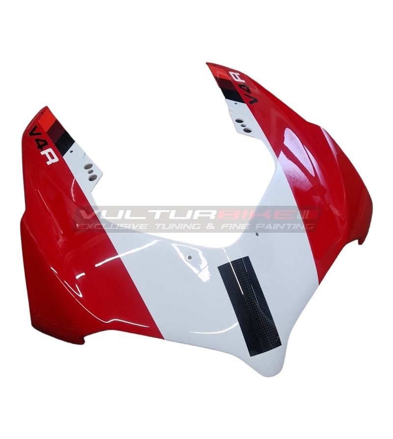 Custom design carbon windscreen compatible with Panigale V4Ducati
