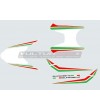 Personalisierte dreifarbige Aufkleber - Ducati Panigale 959/1299