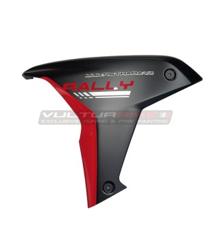 Pannelli laterali originali versione red / matt black - Ducati Multistrada V4 Rally