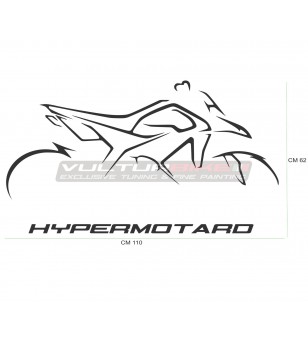 Adesivo da parete - Ducati Hypermotard