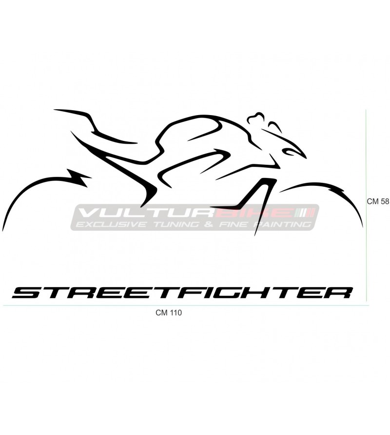 Autocollant mural - Ducati Streetfighter