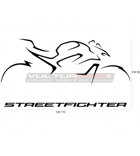 Wandtattoo - Ducati Streetfighter