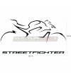 Wall sticker - Ducati Streetfighter 