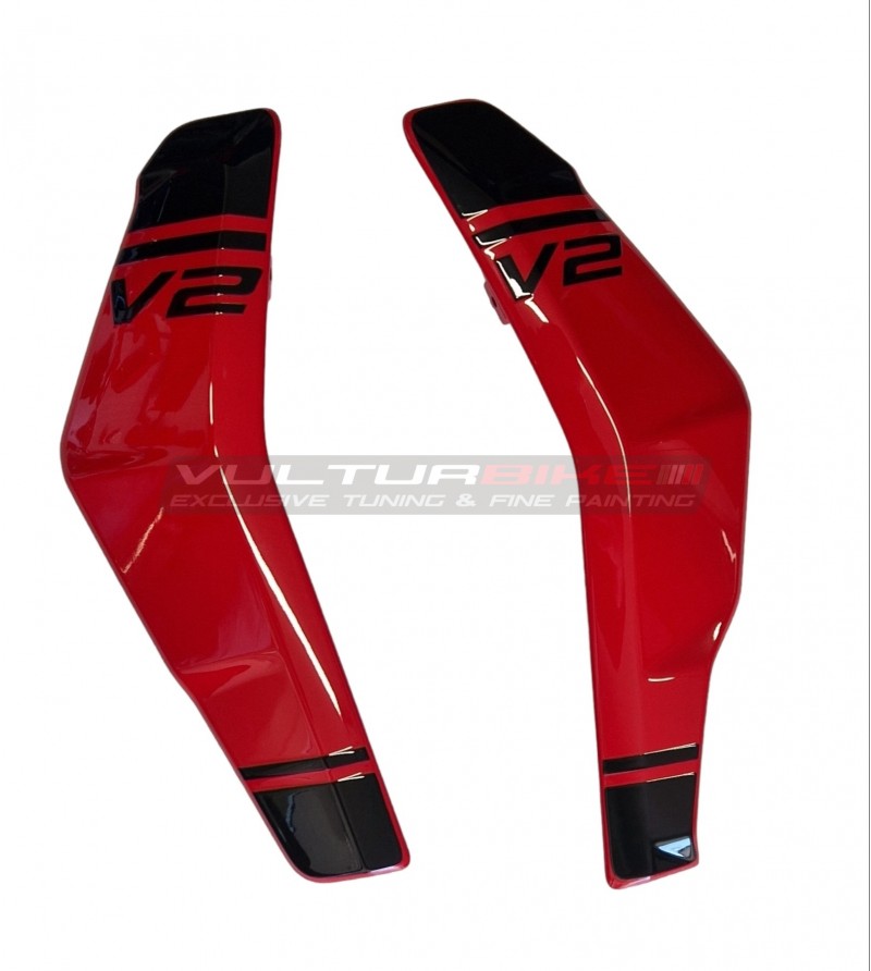 Original custom radiator covers Ducati Streetfighter V2