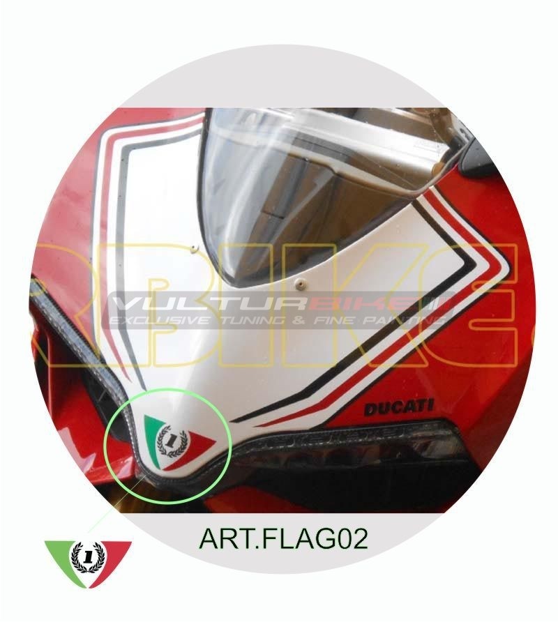 Flag sticker for fairing - Ducati Panigale 899/1199