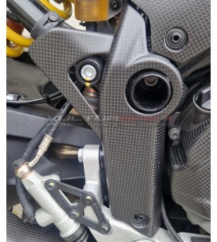 Protecteurs de cadre en carbone pour Ducati DesertX