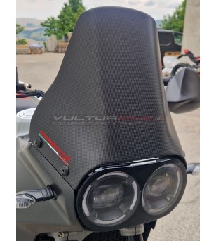 Carbon sports screen for Ducati DesertX