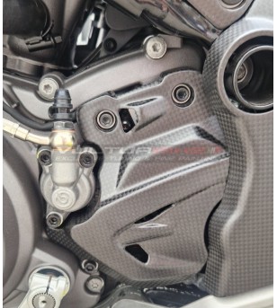 Carbon pinion cover for Ducati DesertX