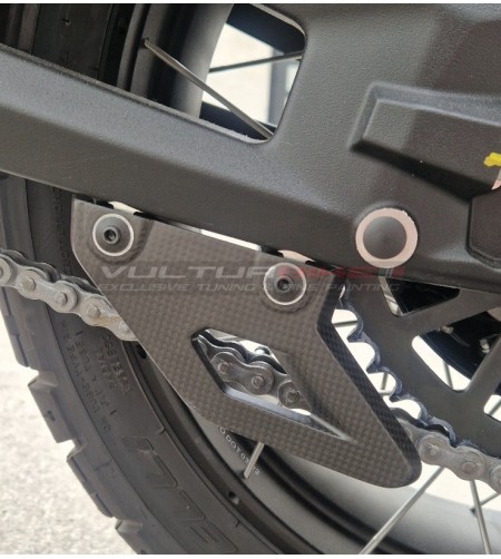 Pinna paracatena inferiore in carbonio per Ducati DesertX