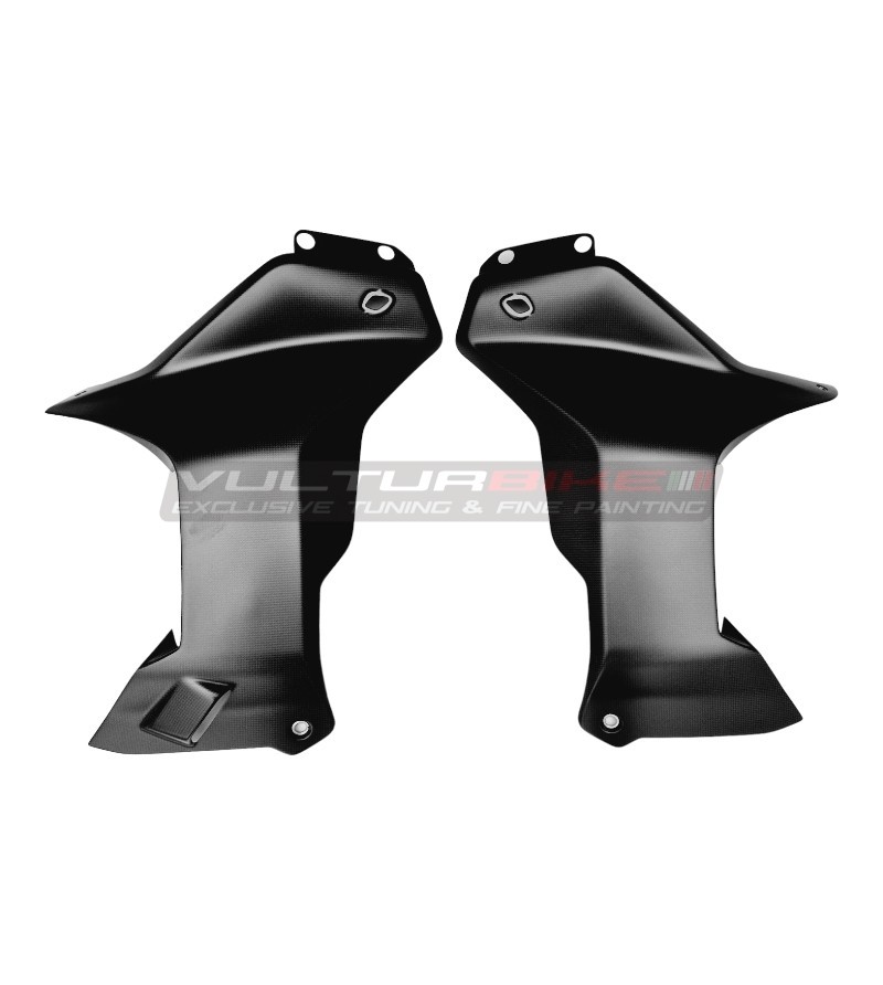 Pair of carbon side fairings for Ducati DesertX