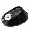 Carbon exhaust silencer cover for Ducati DesertX
