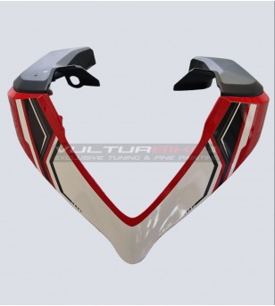 Two-tone design windshield sticker - Ducati Multistrada 950 / 1200 / 1260 / Enduro