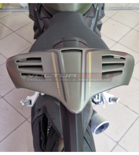 Neues Custom Carbon Heck Sturmgrün - Ducati Streetfighter V2
