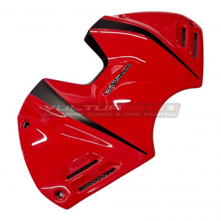 Couvercle de batterie en carbone peint pour Ducati Panigale V4