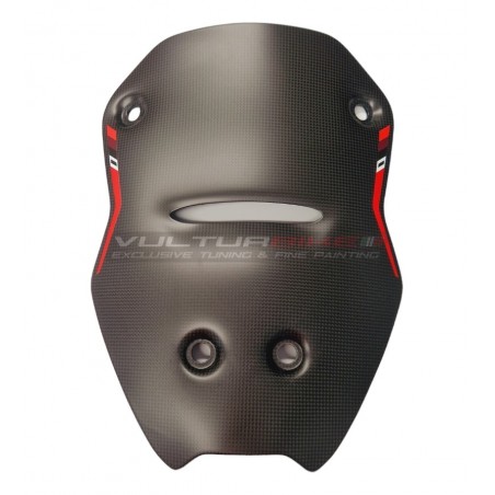Parabrisas deportivo de fibra de carbono para Ducati Multistrada V4 Pikes Peak