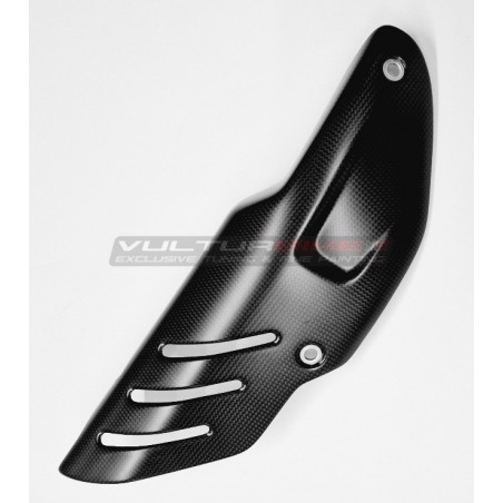 Paracalore carbonio per scarico Termignoni - Ducati DesertX