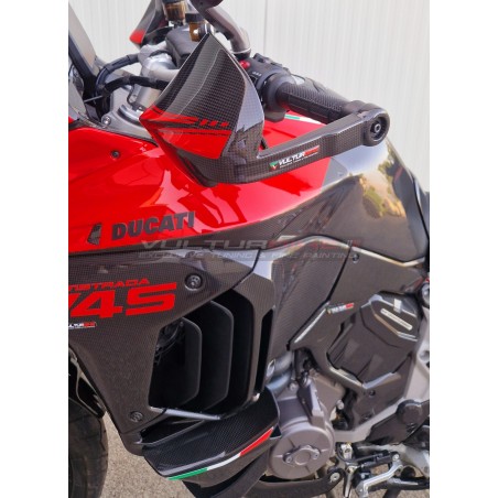 Coperchio serbatoio in carbonio per Ducati Multistrada V4