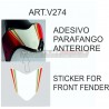 Fender's sticker - Ducati Monster 821/1200