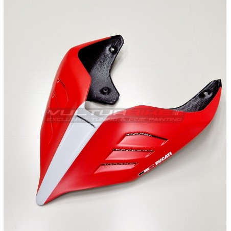 Lackiertes Carbon-Heck mit Panigale V4S Corse 2019 Design