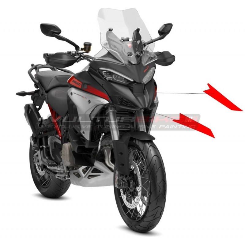 Stickers for side panels cover air-box Ducati Multistrada V4 Rally