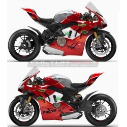 Autocollants originaux pour carénages latéraux - Ducati Panigale V4R 2023