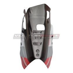 Carbon bottom fairing with air vents for exhaust Akrapovic - Ducati Panigale V4S Corse
