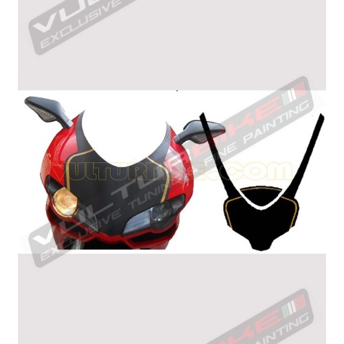 Autocollant personnalisable pour bulle - Ducati 848 / 1098 / 1198