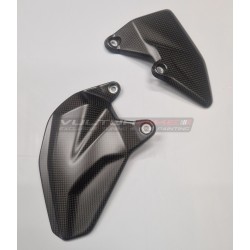 Pair of carbon heel guards - Ducati Multistrada V4