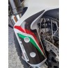 Kit de pegatinas tricolores para guardabarros delantero - Ducati DesertX
