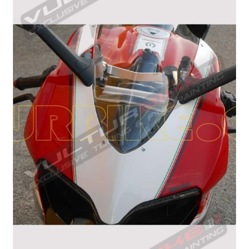 COLOURED WINDSHIELD STICKER - DUCATI 848/1098/1198