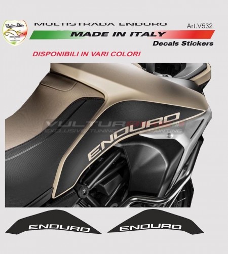 Autocollants de réservoir - Ducati Multistrada enduro