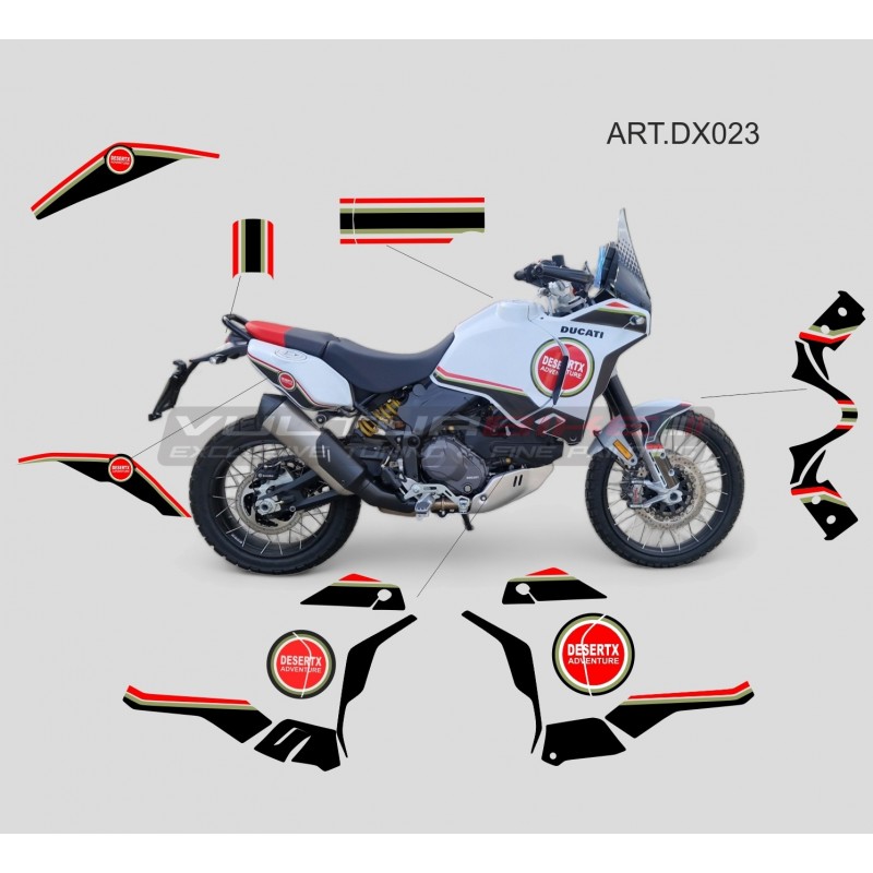 Complete adventure design sticker kit - Ducati DesertX
