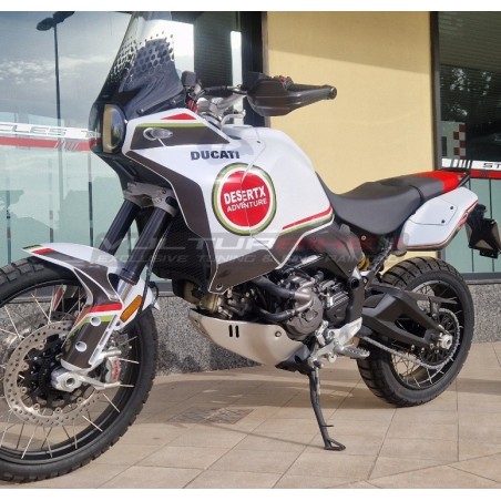 Komplettes Abenteuer-Design-Sticker-Kit - Ducati DesertX