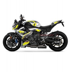 Custom yellow grey sticker kit for Bmw S1000R