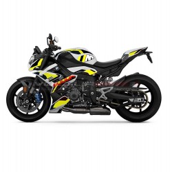 Benutzerdefiniertes gelb-schwarzes Aufkleber-Kit für Bmw S1000R