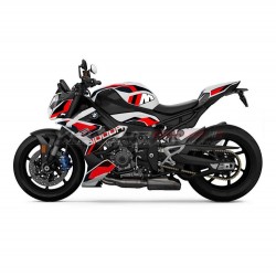 Kit adesivi personalizzati rosso nero per Bmw S1000R