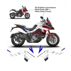Complete stickers' kit V4S Corse design - Ducati Multistrada 1260 Pikes' Peak