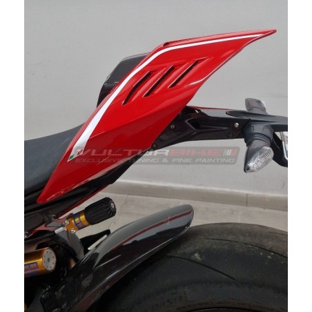 Coda in carbonio personalizzata - Ducati Panigale V4R 2019